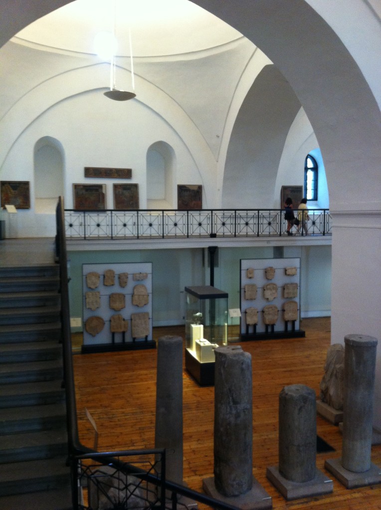 The archaeological museum in Sofia.